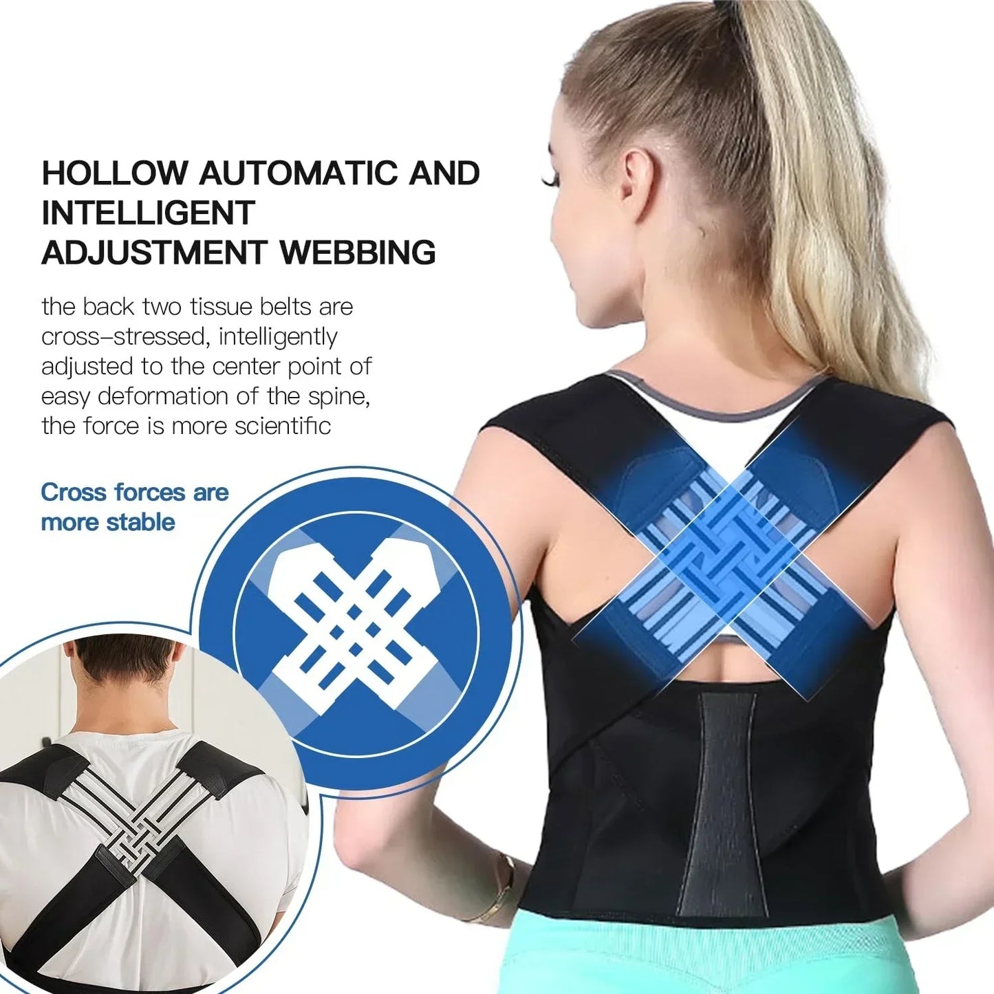 VENDORA™-Posture Corrector Brace for Men and Women