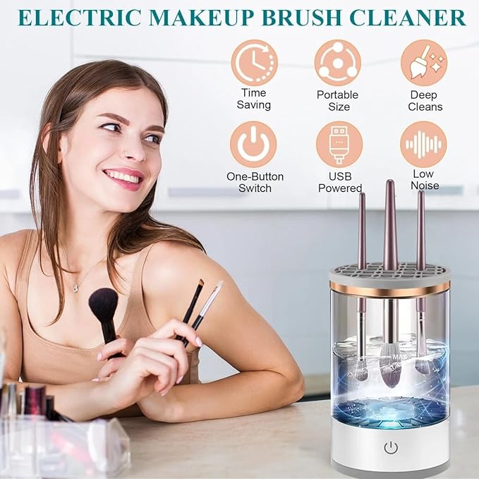 VENDORA™-Electric Makeup Brush Cleaner