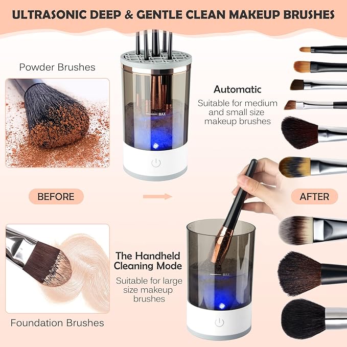 VENDORA™-Electric Makeup Brush Cleaner