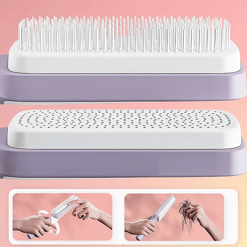 VENDORA™-SELF CLEANING HAIR COMB (IMPORTED)