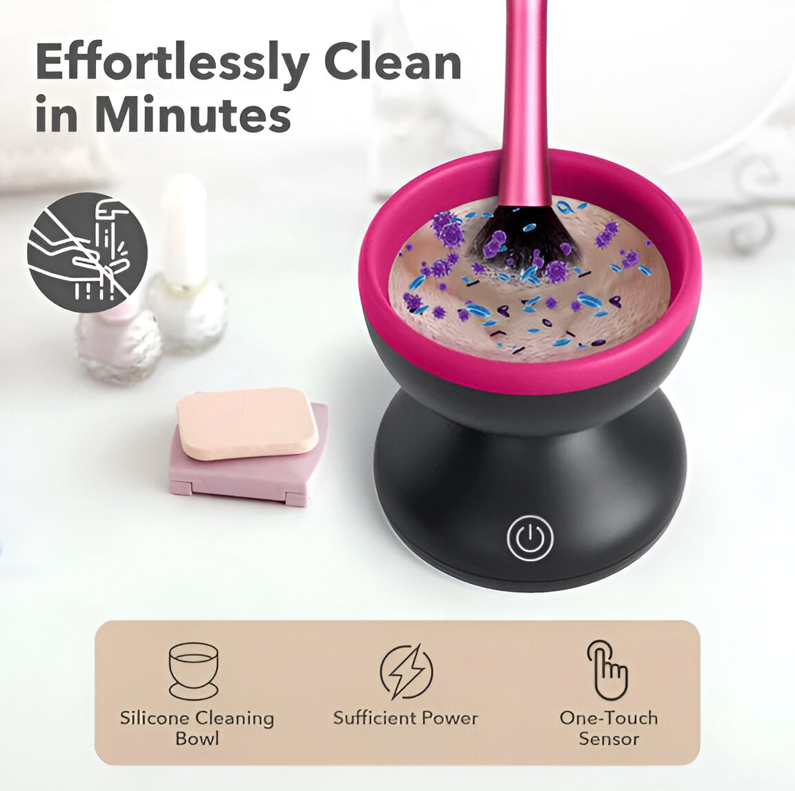 VENDORA™-Electric Makeup Brush Cleaner Ultra